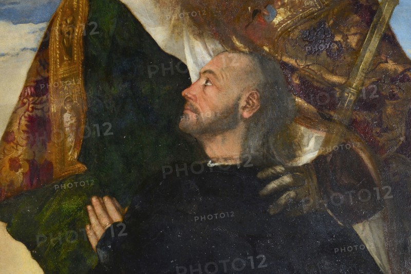 Tiziano Vecellio, Pala Gozzi (Madonna in Glory with Saints Francis and Biagio)