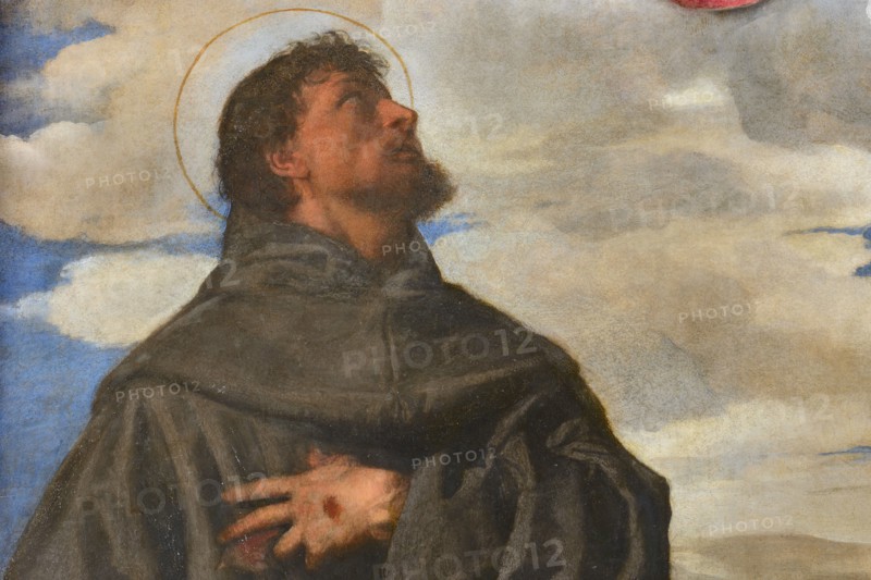 Tiziano Vecellio, Pala Gozzi (Madonna in Glory with Saints Francis and Biagio)
