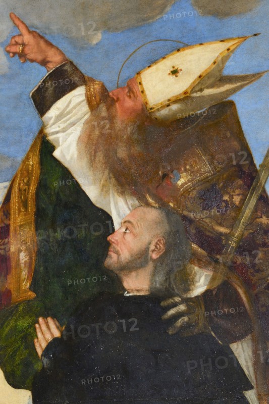 Tiziano Vecellio, Pala Gozzi (Madonna in Glory with Saints Francis and Biagio)