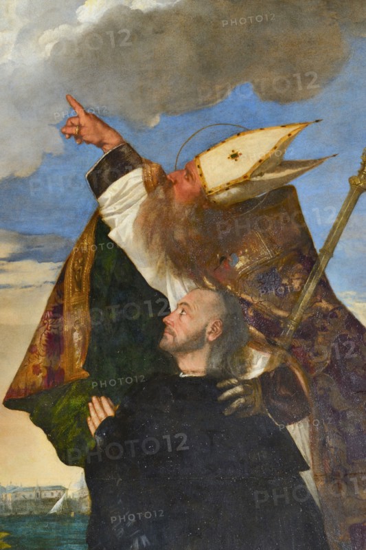 Tiziano Vecellio, Pala Gozzi (Madonna in Glory with Saints Francis and Biagio)
