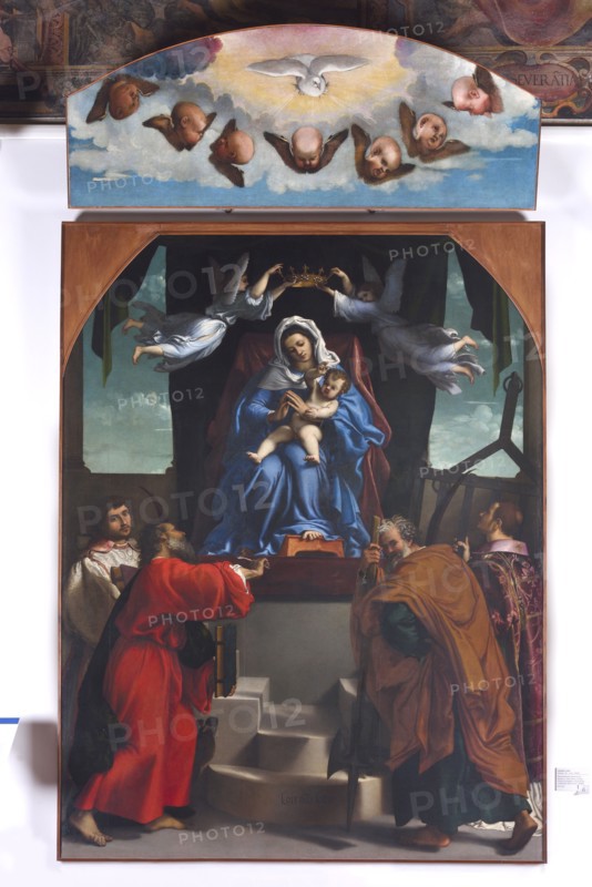 Lorenzo Lotto, Altarpiece of the Halberd