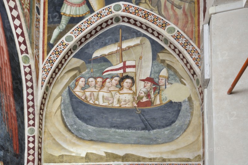 Fresco from the church of San Domenico in Fabriano