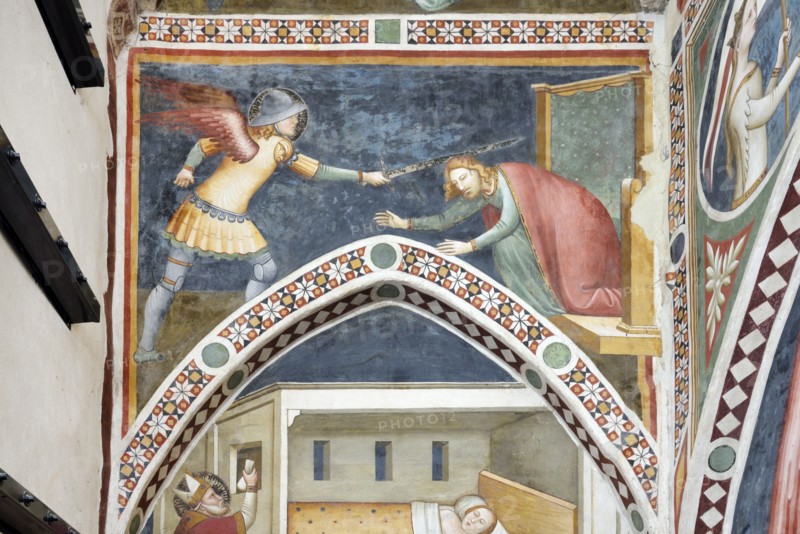 Fresco from the church of San Domenico in Fabriano