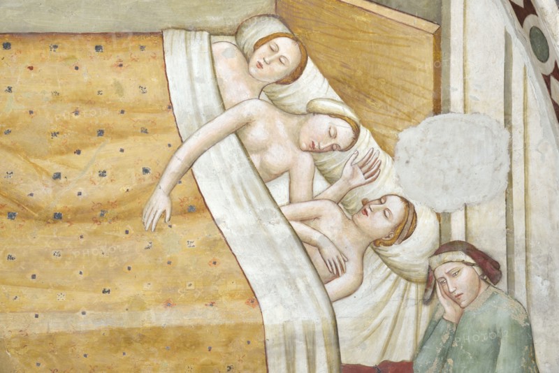 Fresco from the church of San Domenico in Fabriano