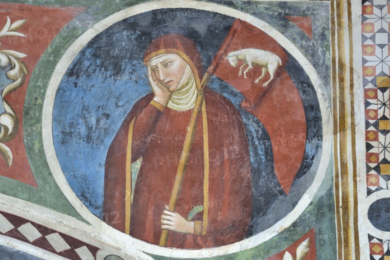 Fresco from the church of San Domenico in Fabriano