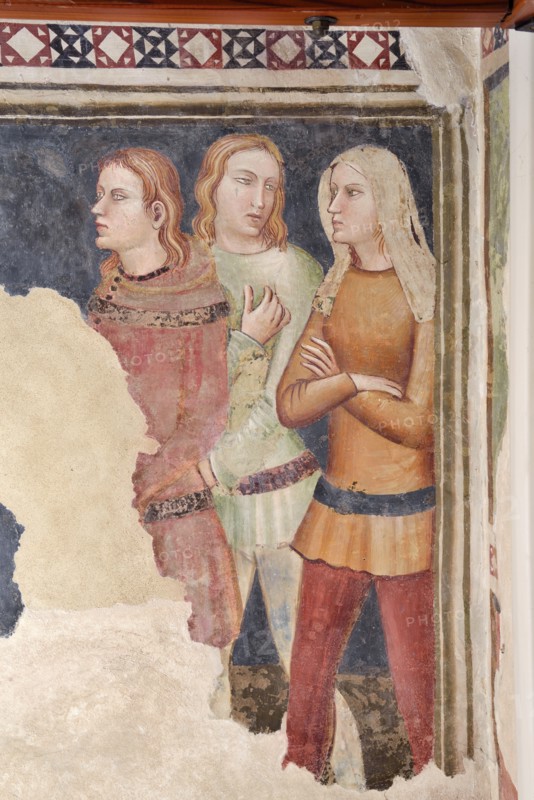 Fresco from the church of San Domenico in Fabriano