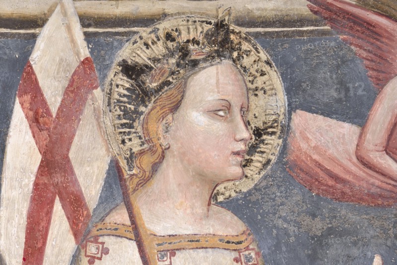 Fresco from the church of San Domenico in Fabriano