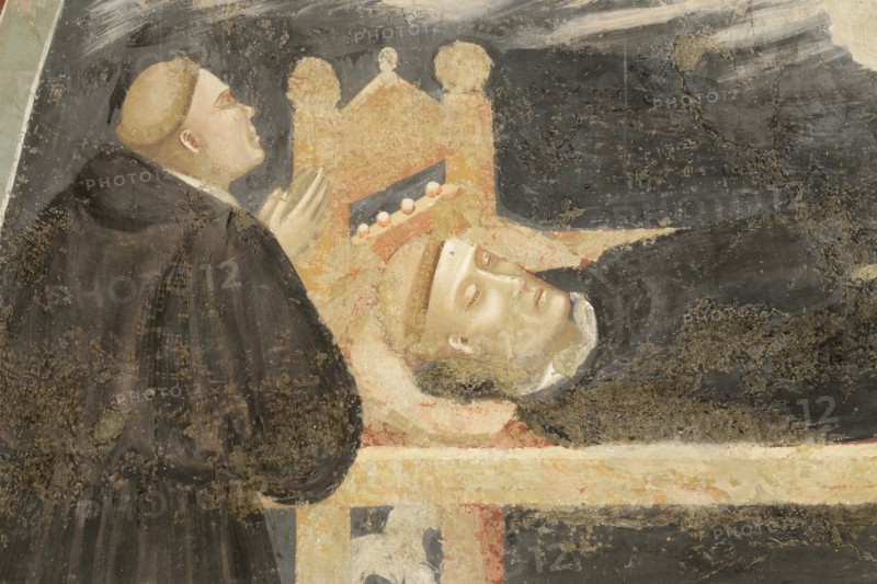 Fresco in the church of Sant'Agostino in Fabriano