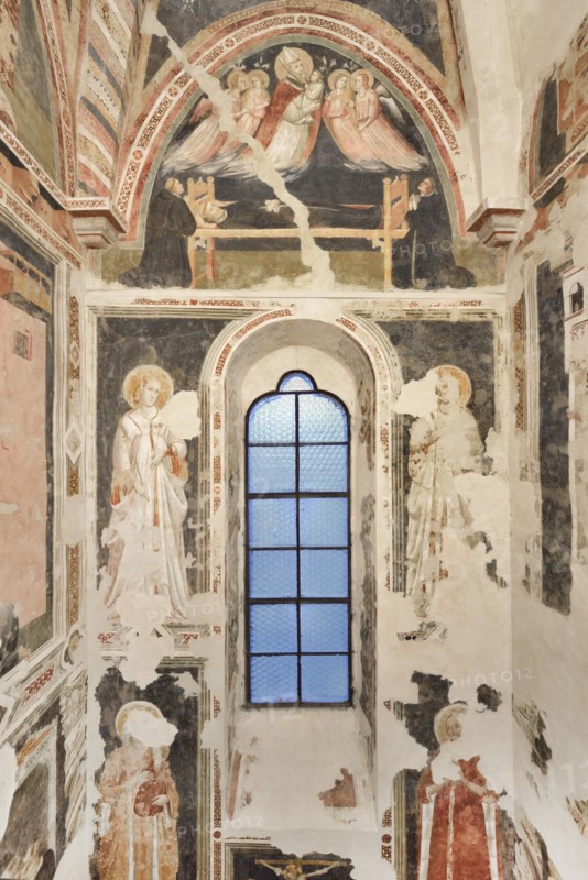 Fresco in the church of Sant'Agostino in Fabriano