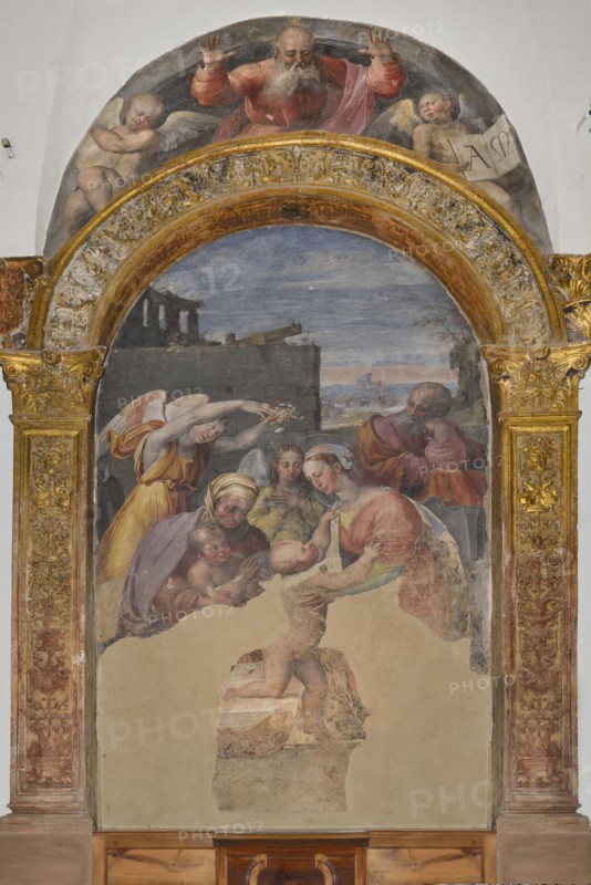 Fresco in the Corpus Domini Oratory in Urbania