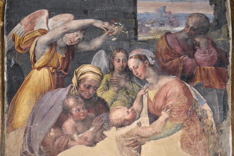 Fresco in the Corpus Domini Oratory in Urbania