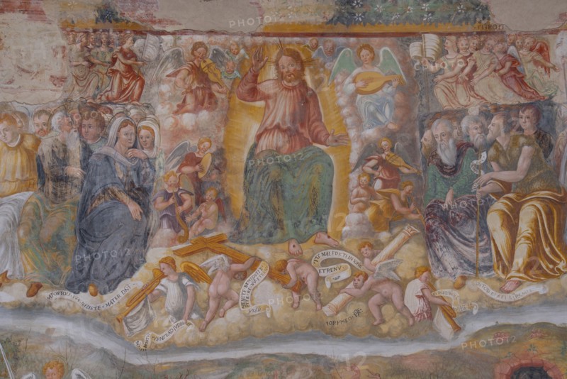 Orfeo Presutti, Fresque du Jugement Dernier