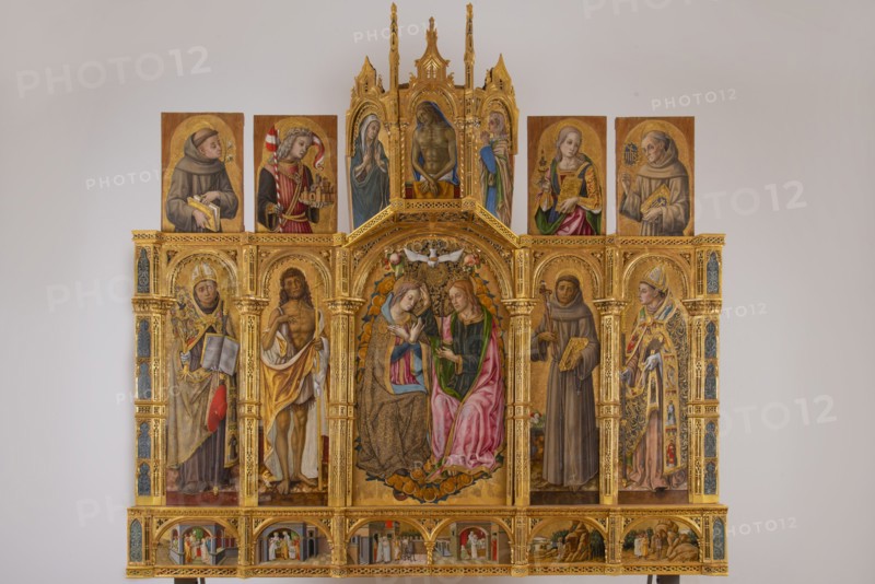 Vittore Crivelli, Polyptych of the Coronation