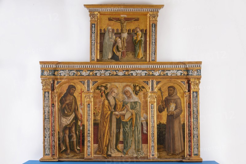 Vittore Crivelli, Triptych of the Visitation