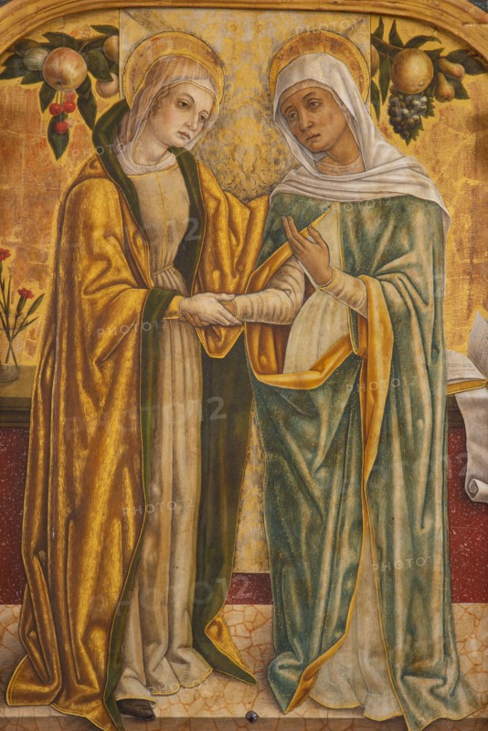 Vittore Crivelli, Triptych of the Visitation