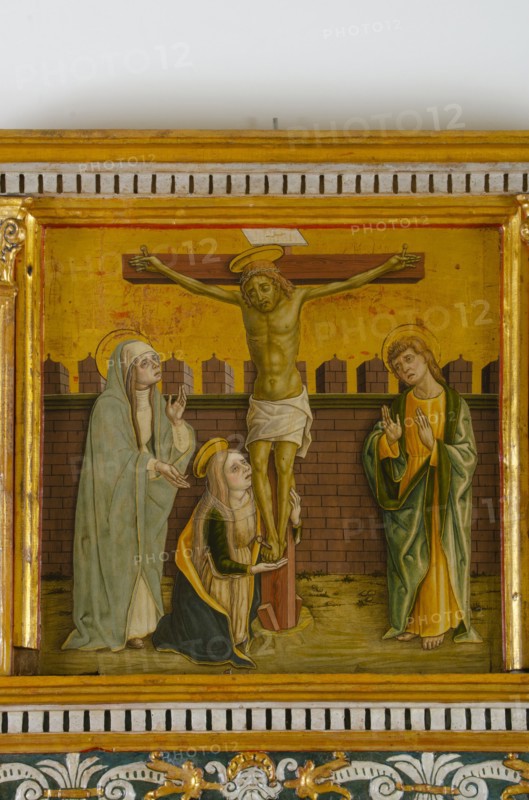 Vittore Crivelli, Triptych of the Visitation