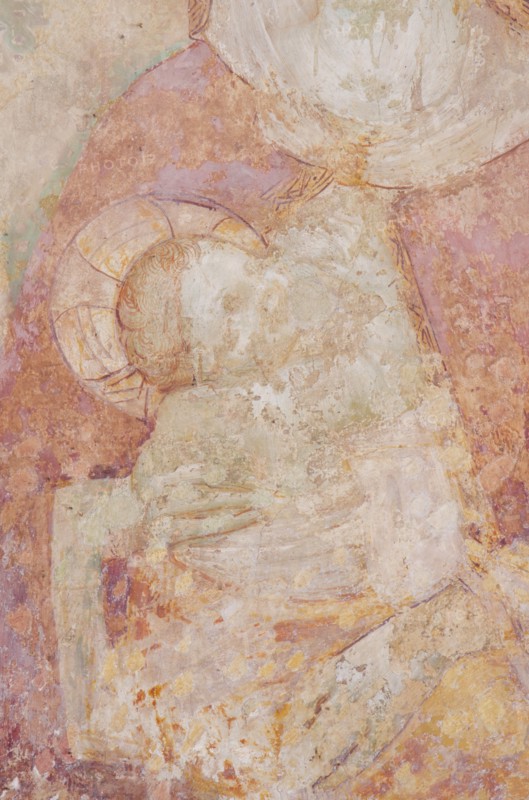 Fresco of the church of Santa Maria della Misericordia in Falconara Marittima
