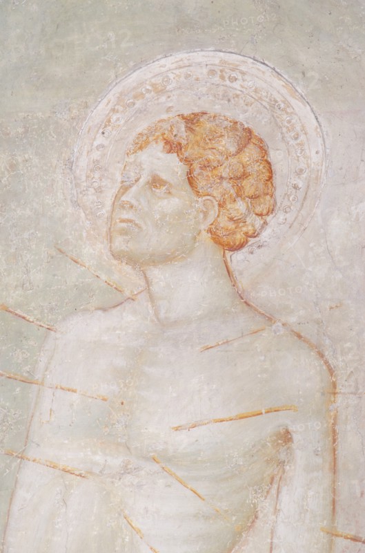 Fresco of the church of Santa Maria della Misericordia in Falconara Marittima