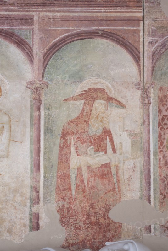 Fresco of the church of Santa Maria della Misericordia in Falconara Marittima