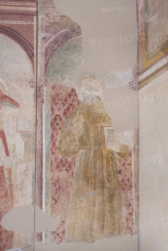 Fresco of the church of Santa Maria della Misericordia in Falconara Marittima