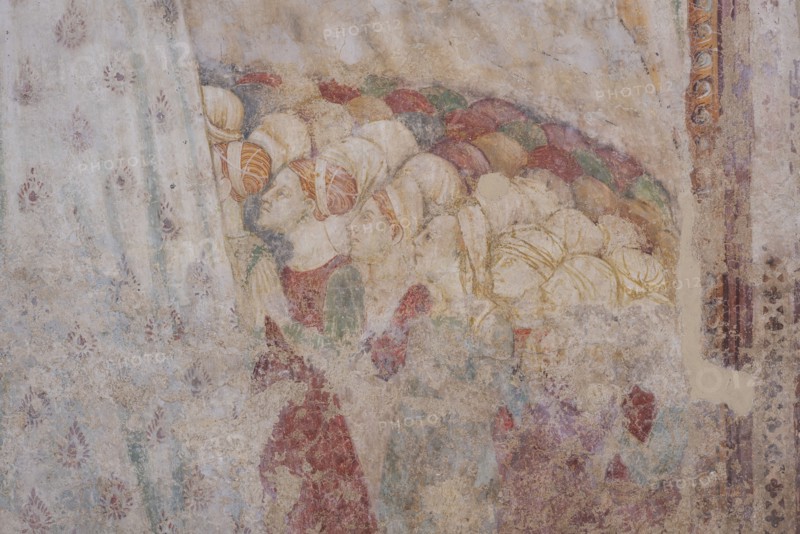 Fresco of the church of Santa Maria della Misericordia in Falconara Marittima