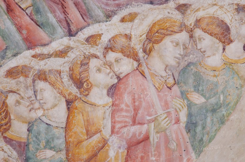Fresco of the church of Santa Maria della Misericordia in Falconara Marittima