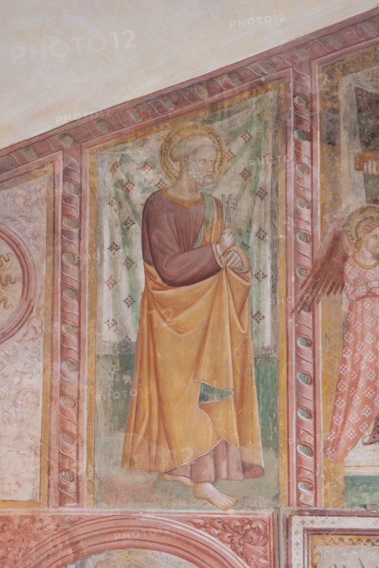 Fresco of the church of Santa Maria della Misericordia in Falconara Marittima