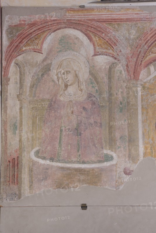 Fresco of the church of Santa Maria della Misericordia in Falconara Marittima
