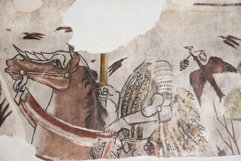 Frescoes in the Town Hall of Esanatoglia