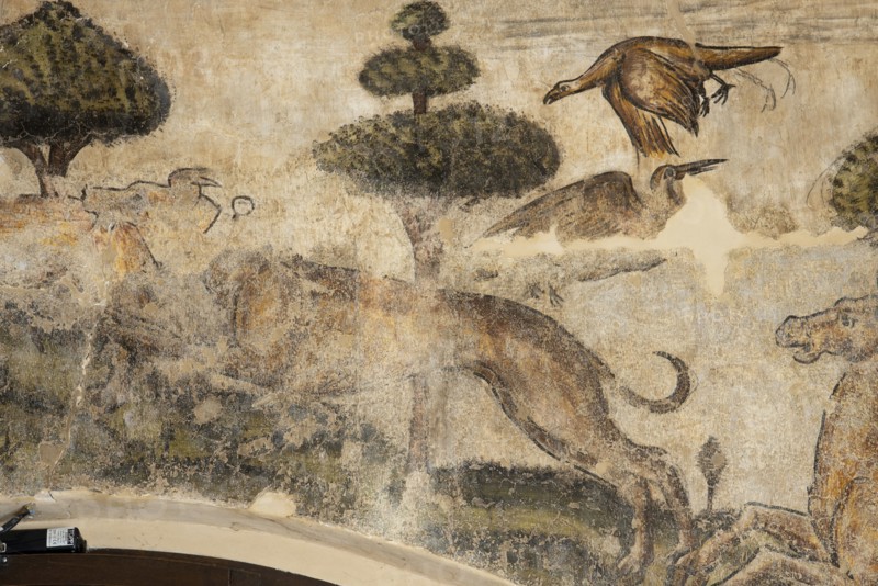 Frescoes in the Town Hall of Esanatoglia