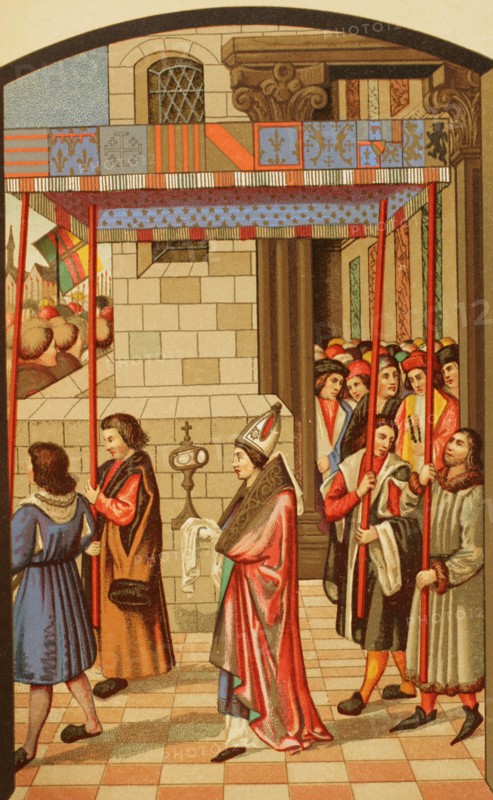 Procession of Rene I of Anjou