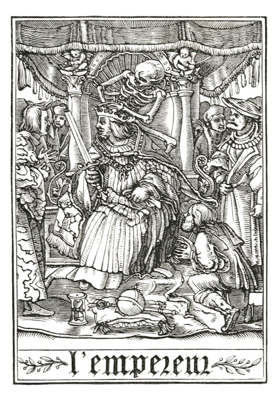 The Emperor visited by Death