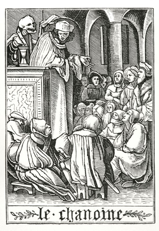 The Preacher is visited by Death