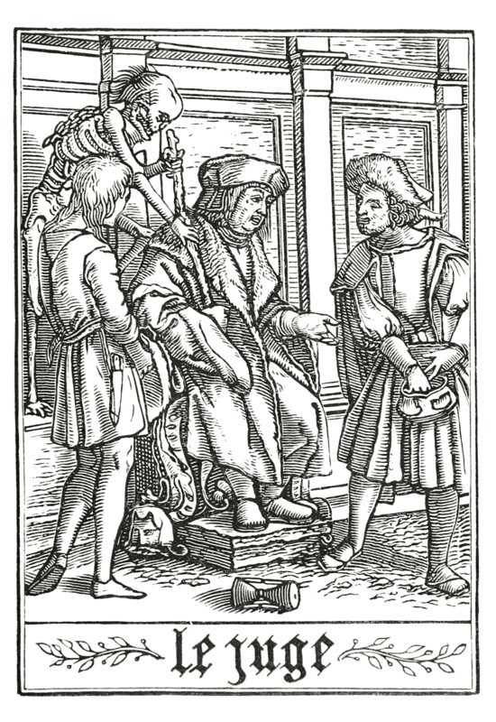 The Judge is visited by Death