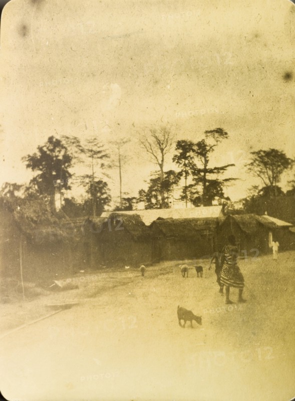West African street scene