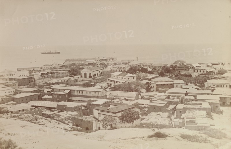 View over Cape Coast