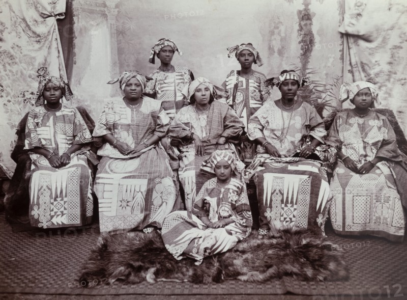 Portrait of Hausa women
