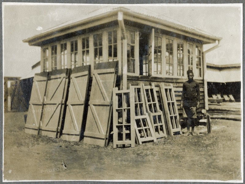 Doors and window frames made at the Nairobi P.W.D.