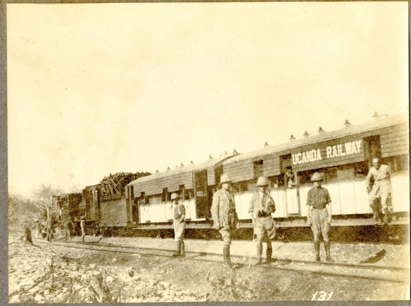 Soldiers at 2nd K.A.R. depot, Nairobi