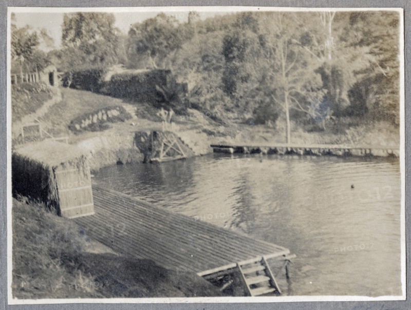 Charles Bungey at Thika Falls