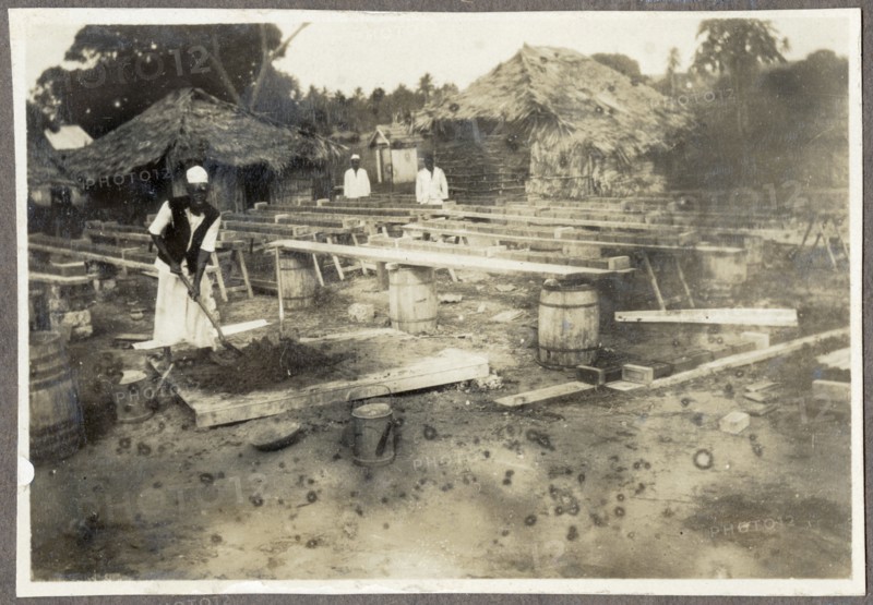 SS Llanstephan Castle in Kilindini Harbour