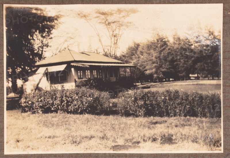 Woodwork room at the Ukamba Native School, Machakos