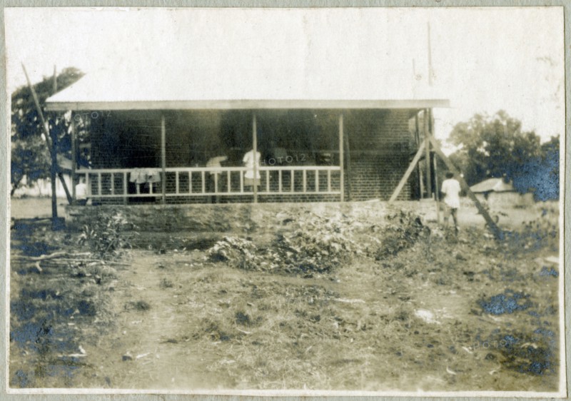 Building work at the Ukamba Native School, Machakos