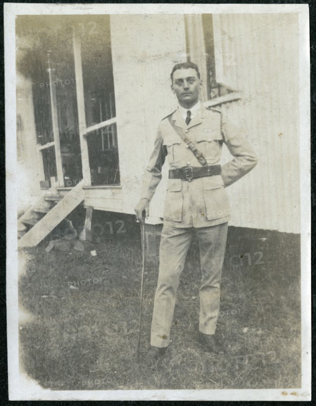 Portrait of Bertie Rand in uniform
