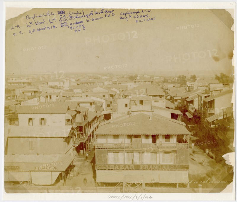 View of city of Port Said
