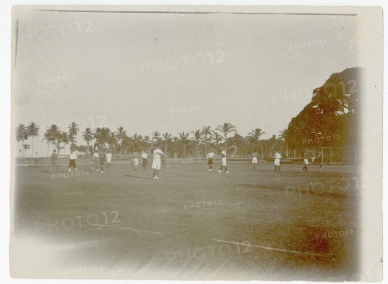 View of hockey ground at Aberdeen Island
