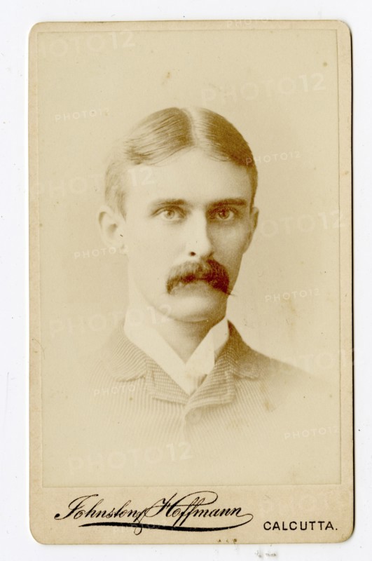 Studio portrait of Edmund Hunt Dring, Calcutta