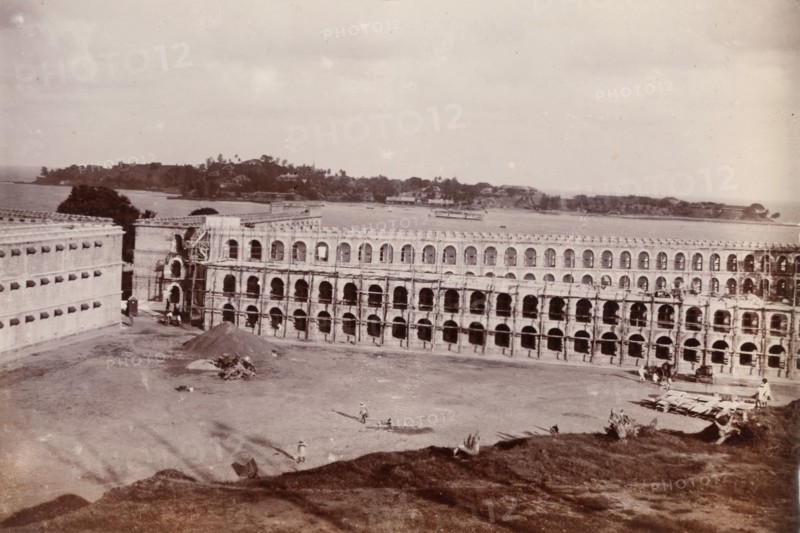 Construction of Cellular Jail, Andaman Islands