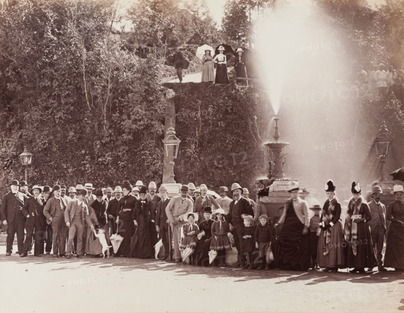Unveiling of Fountain in Darjeeling by the Maharaja of Cooch Behar