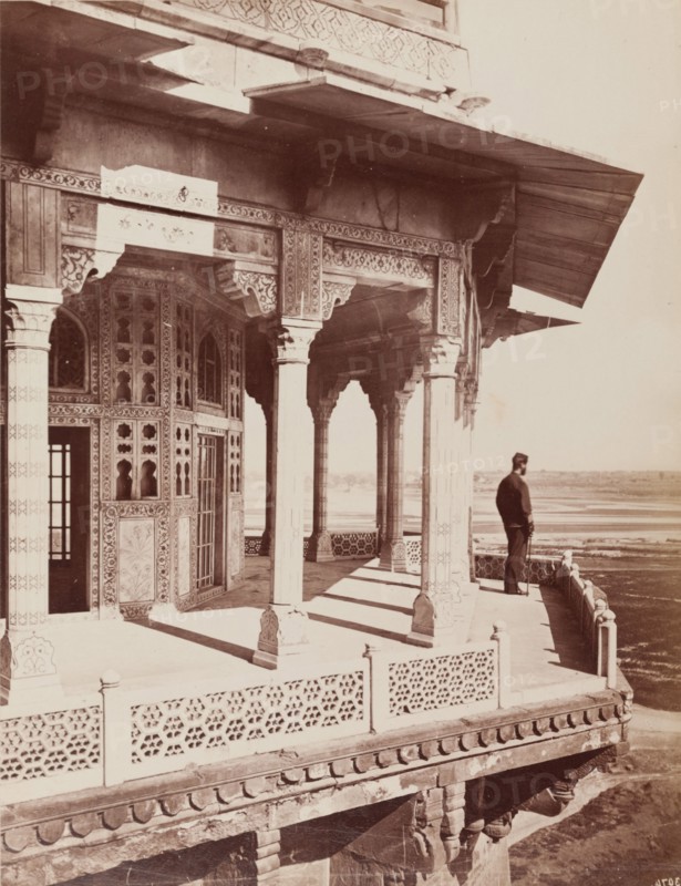 View from the Samman Burj, Agra